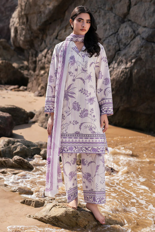 Jazmin – Lavender Coast | Printed Lawn 3Pc