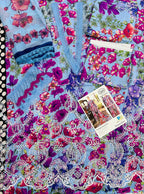 Maria B – Wisteria Bloom Luxury Lawn – 3PC