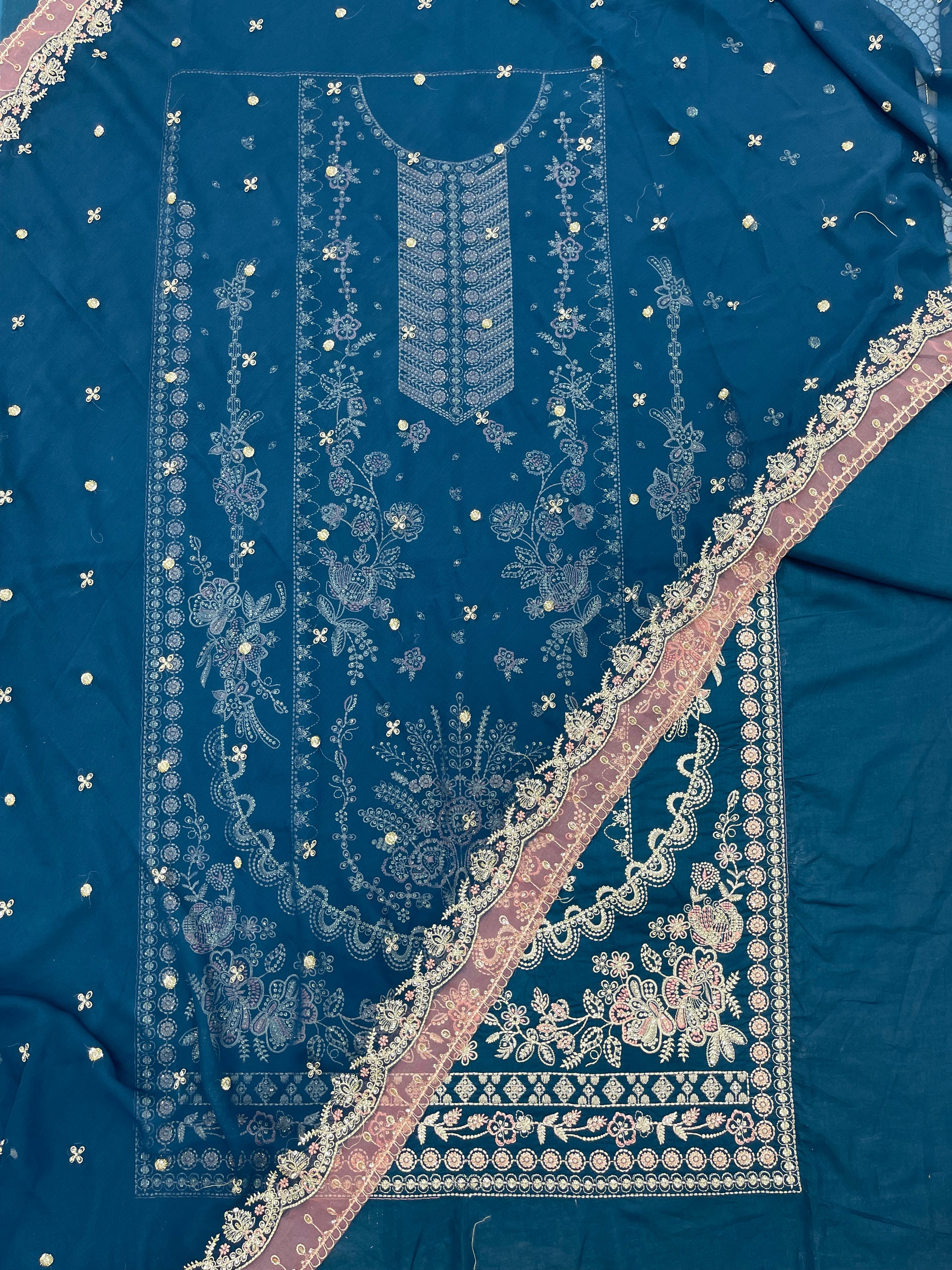 Aneela’s – Imperial Muse Embroidered Lawn – 3PC