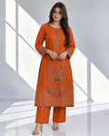 MIRASS — Embroidered Dhanak 2Pc