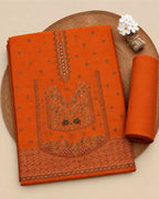 MIRASS — Embroidered Dhanak 2Pc