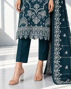 DIBAAJ — Embroidered Karandi 3Pc