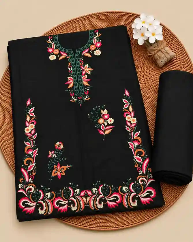 VASL — Embroidered Dhanak 2Pc