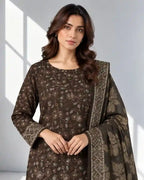 RAAZ-E-GUL — Embroidered Dhanak 3Pc