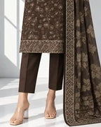 RAAZ-E-GUL — Embroidered Dhanak 3Pc