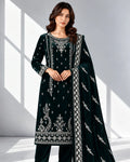 AFREEN — Embroidered Velvet 3Pc