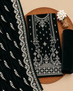 AFREEN — Embroidered Velvet 3Pc